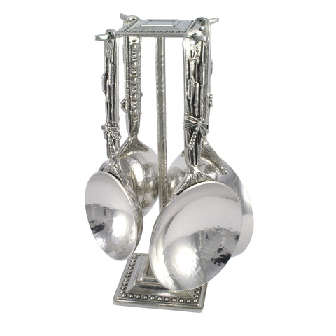 Crosby and Taylor Dragonfly Pewter Measuring Cups with Display Post - The Barrington Garage
