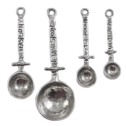 Crosby and Taylor Celtic Pewter Measuring Spoons - The Barrington Garage