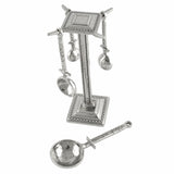 Crosby and Taylor Celtic Pewter Measuring Spoons with Display Post - The Barrington Garage