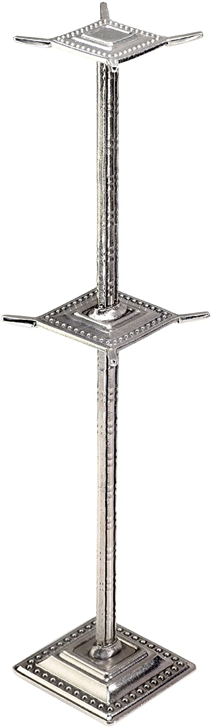 Crosby & Taylor Classic Artisan Pewter Tiered Display Stand Post for Measuring Cups and Spoons