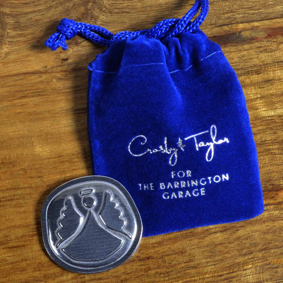 Crosby & Taylor Angel Always with You Handmade American Pewter Inspirational Sentiment Coin…