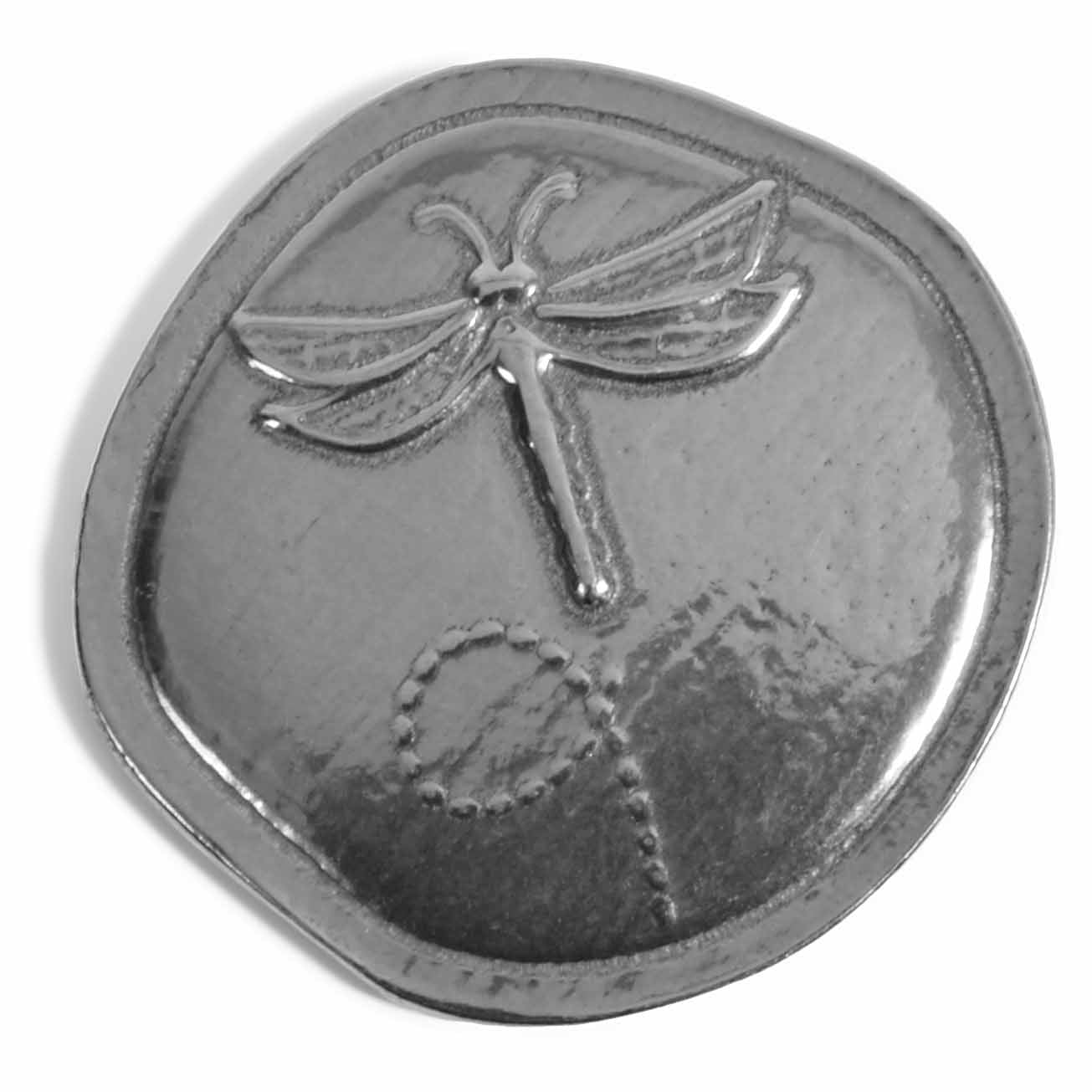 Crosby & Taylor Dragonfly, You Were Born to Fly! Pewter Sentiment Token Coin, American Handmade
