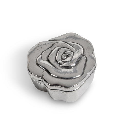 Crosby & Taylor Rose Tiny Pewter Sentiment Box