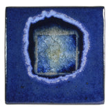 Dock 6 Pottery 5.5" Square Trivet with Fused Glass, Blue - The Barrington Garage