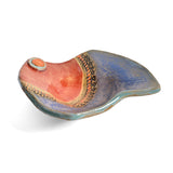 Laurie Pollpeter Eskenazi For Her Small Free Form Dish, Blue/Multi