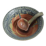 Holman Pottery Salsa Bowl with Ladle