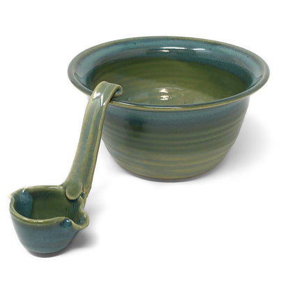 Holman Pottery Salsa Bowl with Ladle