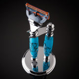 Imperium Shaving The Sedona Handmade Turquoise Stone 2-Piece Shave Set
