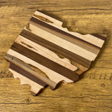 Appalachian Hardwood Charcuterie Cutting Board, Ohio, Handmade in the USA