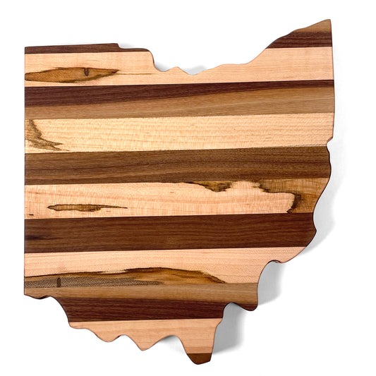 Appalachian Hardwood Charcuterie Cutting Board, Ohio, Handmade in the USA