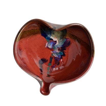 Larrabee Ceramics Heart Bowl with Spout