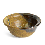 Larrabee Ceramics Small Salad Bowl, Brown/Multi