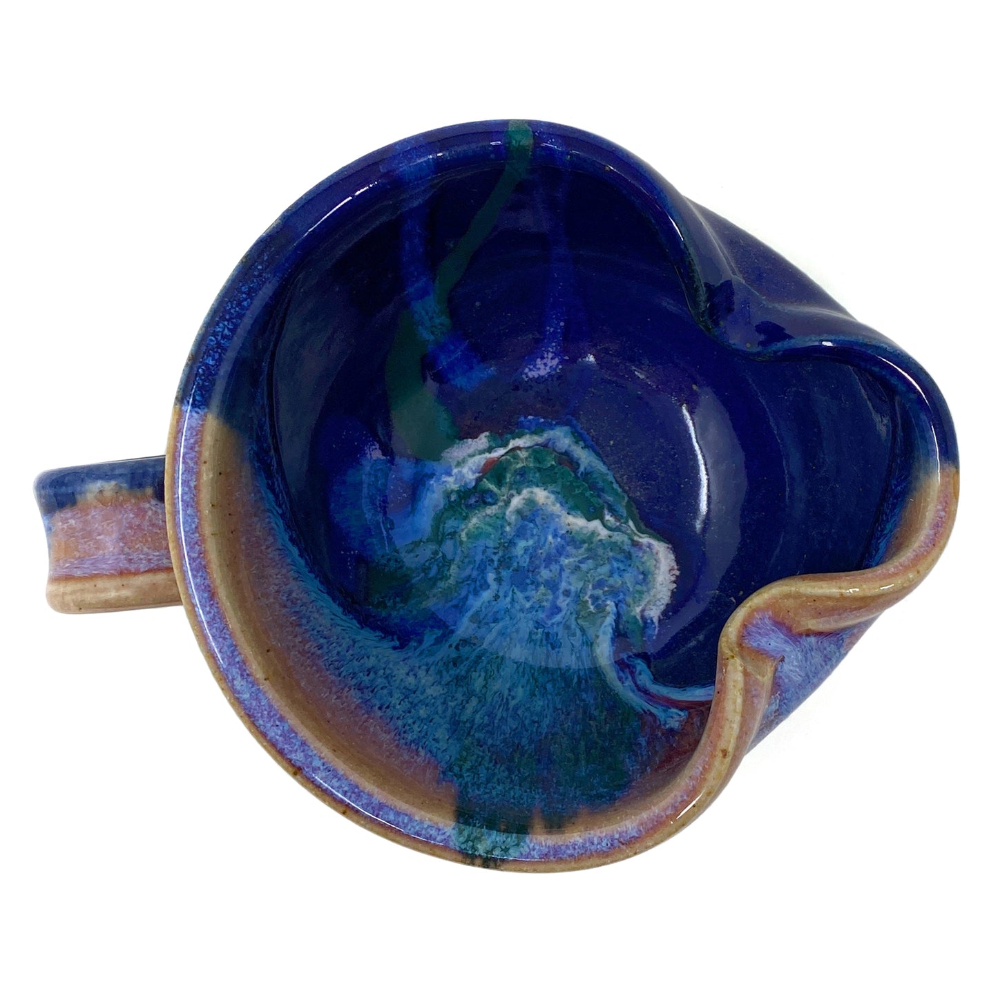 Larrabee Ceramics 8-ounce Salsa Bowl with Spout