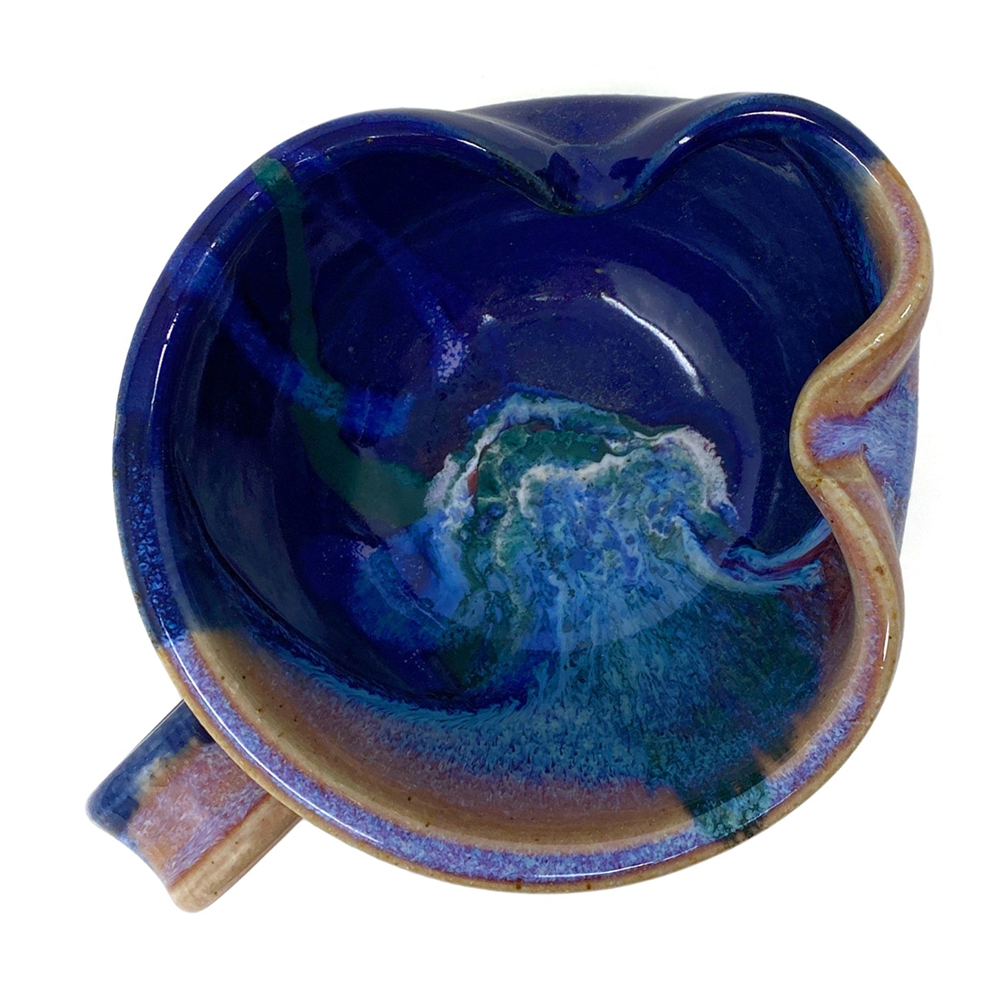 Larrabee Ceramics 8-ounce Salsa Bowl with Spout