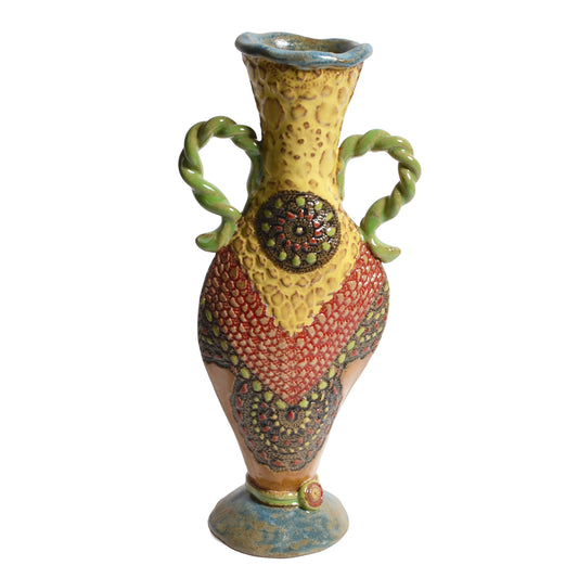Laurie Pollpeter Eskenazi Matilda's Makeover 10-inch Vase