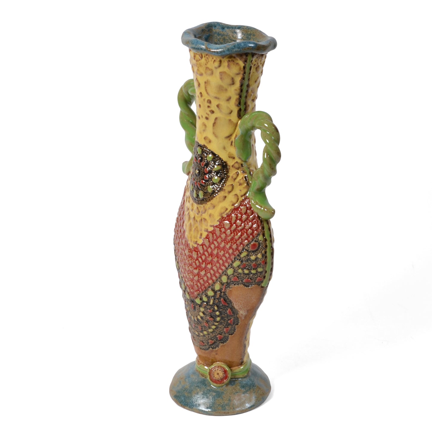 Laurie Pollpeter Eskenazi Matilda's Makeover 10-inch Vase