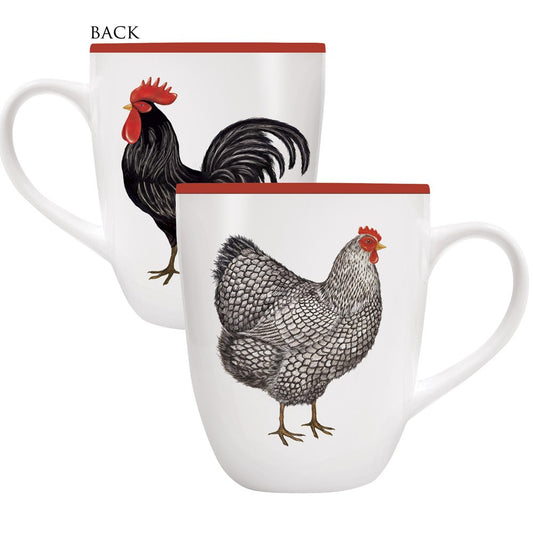 Mary Lake-Thompson Farmhouse Chicken Stoneware Mug
