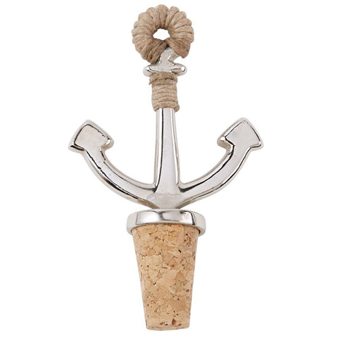 Mud Pie Anchor with Rope Bottle Stopper