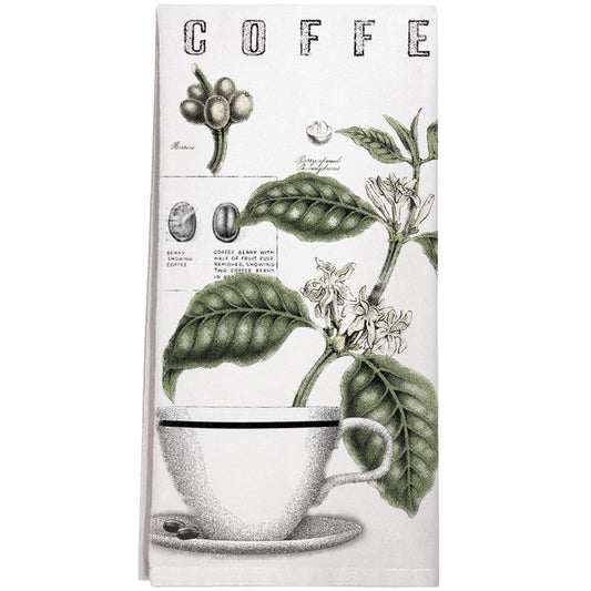 Montgomery Street Coffee Bean Cotton Flour Sack Dish Towel - The Barrington Garage