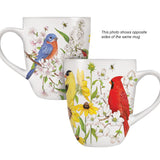 Mary Lake-Thompson Spring Birds 16-ounce Stoneware Mug