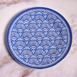 Merritt Designs Periwinkle Shells by Kate Nelligan 8-1/4-inch Melamine Salad Plate, Set of 6