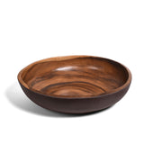 Merritt Designs Faux Sequoia Wood 12-1/2-inch Melamine Serving Bowl