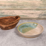 Mosquito Mud Pottery Garlic Grater Dipping Bowl