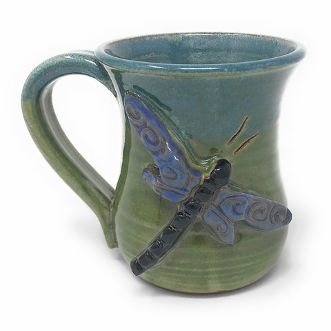 MudWorks Pottery Dragonfly Mug
