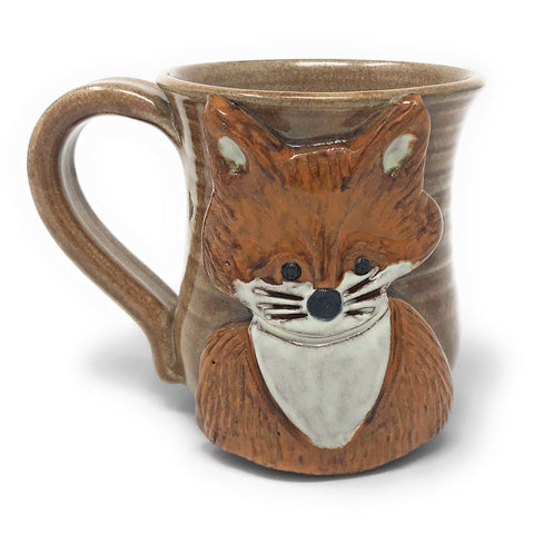 MudWorks Pottery Vixan the Fox Mug