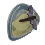 MudWorks Pottery Dragonfly Spoon Rest, Handmade in the USA