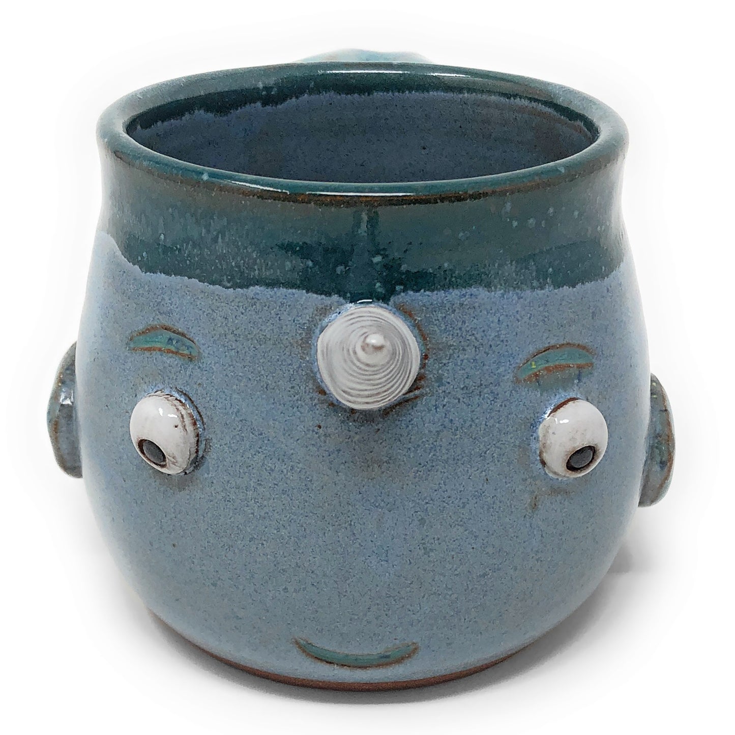 MudWorks Pottery Ned the Narwhal Mug