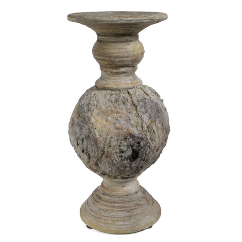 Napa Home & Garden Millcreek Faux Bois 12-inch Candle Holder