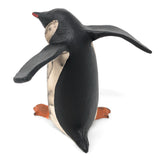PotTerre Penguin Raku Horsehair Pottery Figurine, Sassy