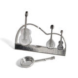 Roosfoos Pewter Americana Measuring Spoons with Stand - The Barrington Garage