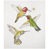 Mary Lake-Thompson Hummingbirds Sponge Cloth, Machine Washable, Compostable