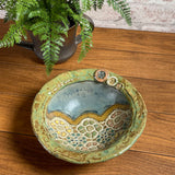 Lynette 7-1/2" Round Bowl by Laurie Pollpeter Eskenazi, Handmade American Pottery