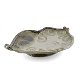 Terry Acker Pottery Large Footed Face Platter - The Barrington Garage