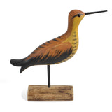 The Painted Bird by Richard Morgan Carved Hudsonian Curlew Figurine