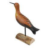 The Painted Bird by Richard Morgan Carved Hudsonian Curlew Figurine