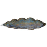 Terry Acker Pottery 18-inch Long Leaf Tray