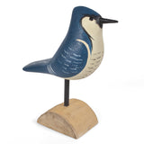 The Painted Bird by Richard Morgan Carved Blue Jay Decoy