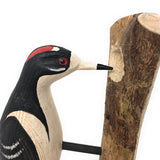 The Painted Bird by Richard Morgan Downey Woodpecker Figurine