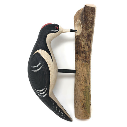 The Painted Bird by Richard Morgan Downey Woodpecker Figurine