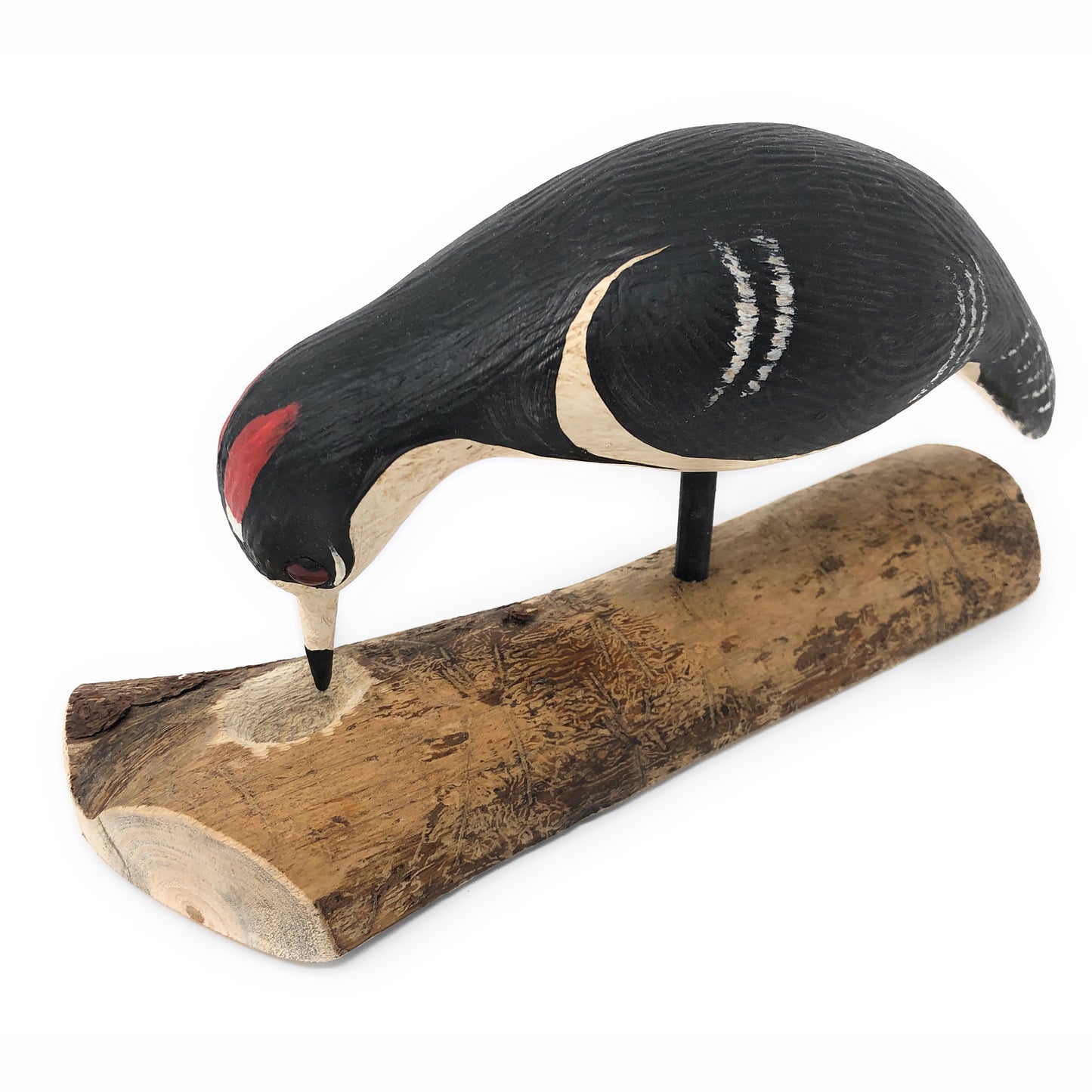 The Painted Bird by Richard Morgan Downey Woodpecker Figurine