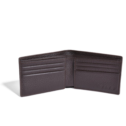VIVO Eric Men's Genuine Shagreen Slim Billfold Wallet
