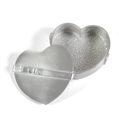 Vilmain Sweet Heart Pewter Treasure Box - The Barrington Garage