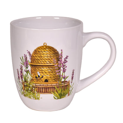 Mary Lake-Thompson Beehive 16-ounce Stoneware Mug