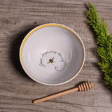 Mary Lake-Thompson Good Morning Honey Bee 5-3/4" Ceramic Cereal Bowl